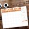 Printable September 2024 Simple Minimalist Retro Design Calendar Planner