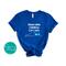 Women's Rights Vote Blue Shirt - Miserable Childless Cat Woman, Feminist Shirt for Women's Rights