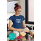 Women's Rights Vote Blue Shirt - Childless Cat Woman, Feminist Shirt for Women's Rights