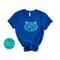 Women's Rights Vote Blue Shirt - Miserable Childless Cat Ladies Vote, Feminist Shirt for Women's Rights