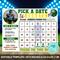 Football Team Fundraiser Pick a Date Calendar