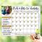 Printable School Fundraising Donation Calendar