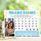Church Charity Fundraising Calendar Printable