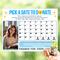 Church Charity Fundraising Calendar Printable