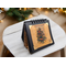a kraft paper vintage ephemera christmas countdown calendar