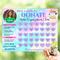 Customizable Donation Calendar for Events