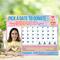 Printable Fundraising Calendar for Any Event