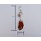 Natural Agate Keychain
