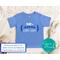 Personalized Football Spirit Apparel - Custom Football Little Sister T-Shirt with Team Colors and Mascot, Player Name, or Jersey Number