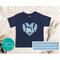 Personalized Football Spirit Apparel - Custom Football Little Sis T-Shirt with Team Colors and Jersey Number