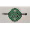 Slytherin: Bright Green/ Bright Green/ Grey on Dark Grey Vinyl 