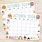 Cute Halloween October 2024 Calendar Download