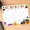 Whimsical Halloween October 2024 Calendar