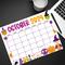 October 2024 Cute Halloween Calendar Download