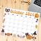 Printable October 2024 Halloween Calendar PDF