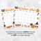 Printable October 2024 Halloween Calendar PDF