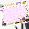 October 2024 Halloween Themed Calendar PDF