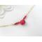 Ruby Necklace for New Moms with July Baby's Birthstone