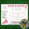 Pastel Minimalist Cheerleader Donation Calendar Printable