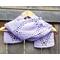 Another pic of the display for the Hearts Crochet Scarf pattern.