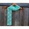 Another pic of the display for the Vine Crochet Scarf pattern.