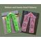 Displays for the Balloon Crochet Scarf pattern and the Hearts Crochet Scarf pattern.