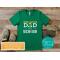 Personalized Spirit Apparel - Custom Drum Captain Dad of a Senior T-Shirt with Bass Drums, School Colors, and Graduation Year 2025