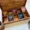 10 compartment tea box