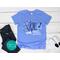 Women's Rights Vote Blue Shirt - Vote Like a Girl Feminist Shirt for Women's Rights