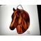 Quarter Horse in Dark Chestnut (with light chestnut mane), shown on light box- light on.