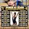 Black and Gold Gymnastics Donation Calendar Editable