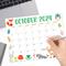 Fall Colors Cute Animal Calendar