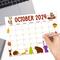 Fall October Animal Calendar