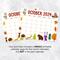 Fall October Animal Calendar