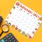 Retro Groovy September 2024 Printable Calendar Cute Theme