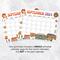 Cute Retro September 2024 Calendar Groovy Design