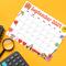 September 2024 Cute Retro Groovy Calendar Printable