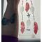 Little Angel Feathers Wind Chime- in pink.