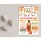 Editable Fall Pop-Up Shop Flyer Printable Template