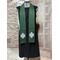 Clergy stole, officiant stole, ceremony celebrant stole, celebrant gift, unique clergy stole, endless knot clergy stole
