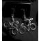 Bicycle earrings