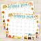 Fall Harvest October 2024 Printable Calendar