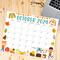 Fall Harvest October 2024 Printable Calendar