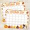 Autumn Harvest October 2024 Printable Calendar