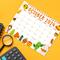 October 2024 Harvest Theme Cute Calendar Printable