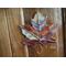 Sugar Maple Leaf on wall.