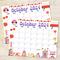 Vintage October 2024 Groovy Calendar Printable