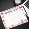Vintage October 2024 Groovy Calendar Printable