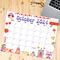 Vintage October 2024 Groovy Calendar Printable