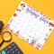 Vintage October 2024 Groovy Calendar Printable